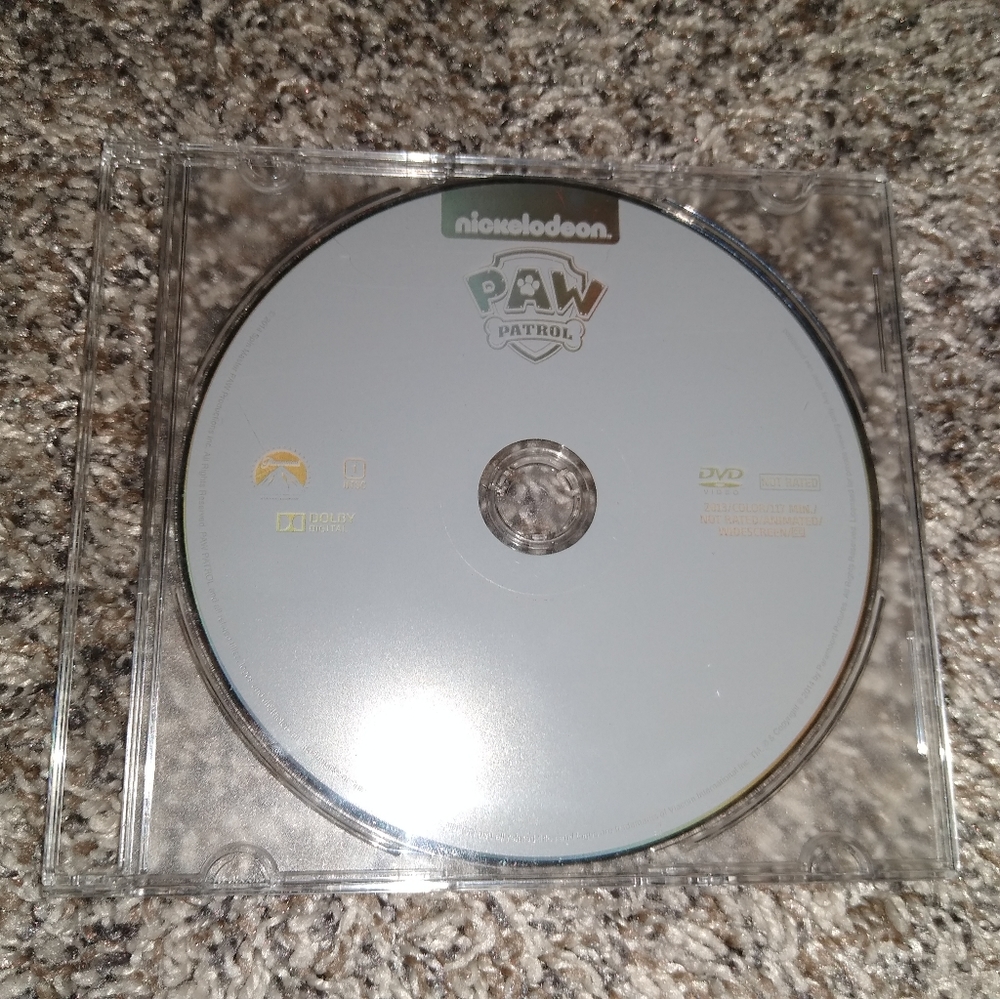Paw Patrol DVD (No Original Case)